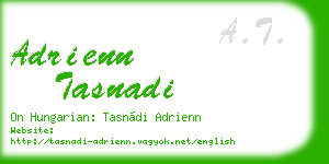 adrienn tasnadi business card